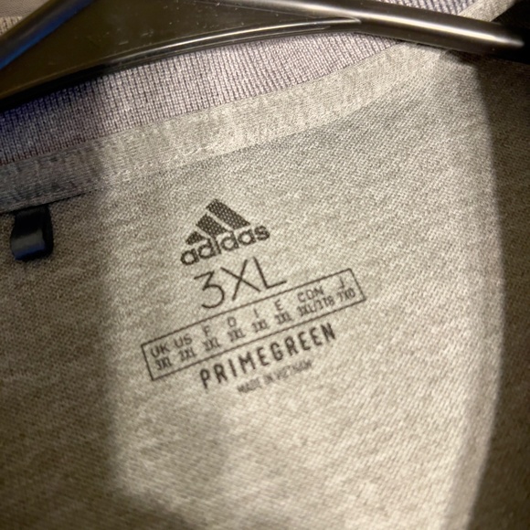 Golf Shirt / 3XL / ADIDAS  / Short Sleeve / Moisture Wicking - Picture 2 of 3